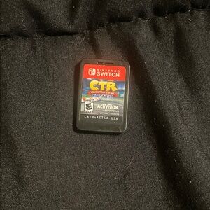 Nintendo Switch CTR Nitro-Fueled Game Cartridge - Red and Black